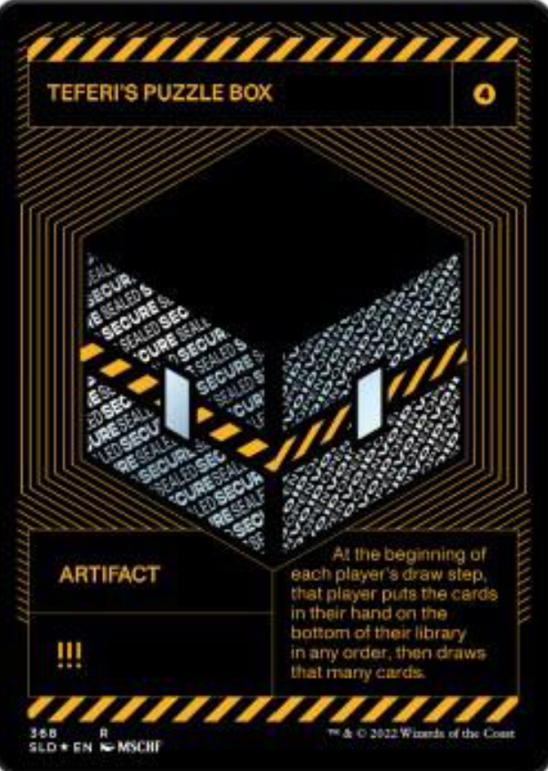 Teferi's Puzzle Box (Silver Laminate) - Secret Lair Drop Series (SLD)