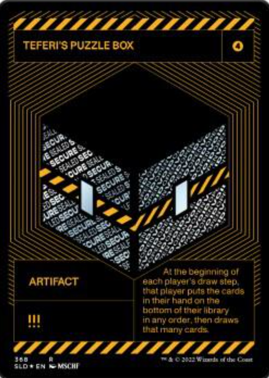 Teferi's Puzzle Box (Silver Laminate) - Secret Lair Drop Series (SLD)