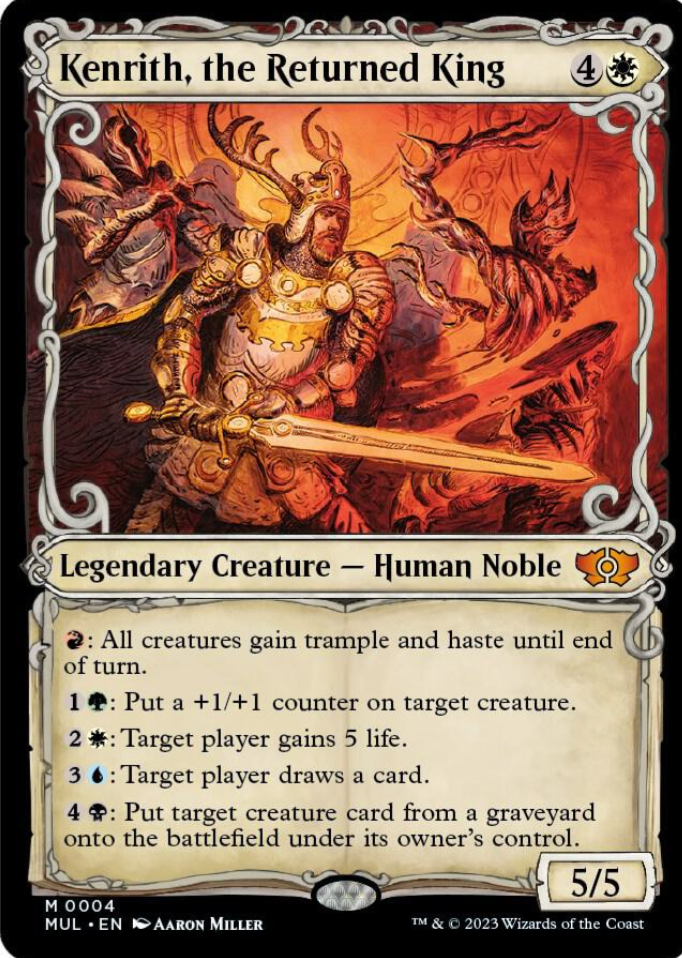 Kenrith, the Returned King - March of the Machine: Multiverse Legends (MUL)