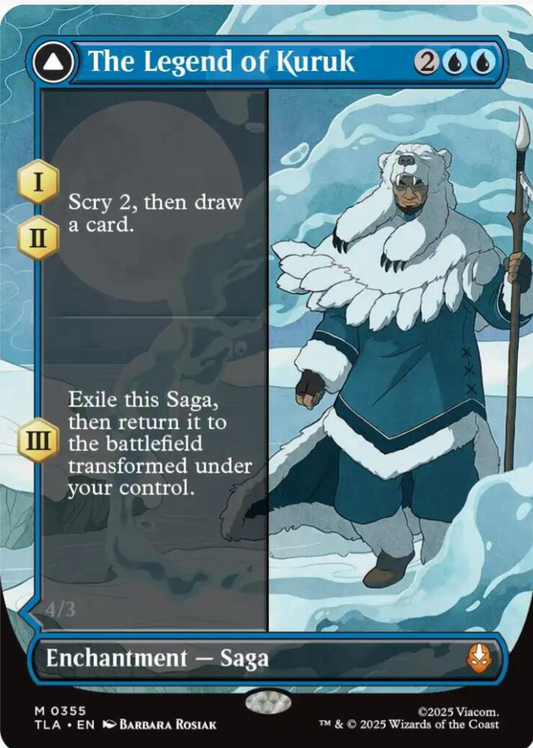 The Legend of Kuruk (Borderless) - Avatar: The Last Airbender (TLA)