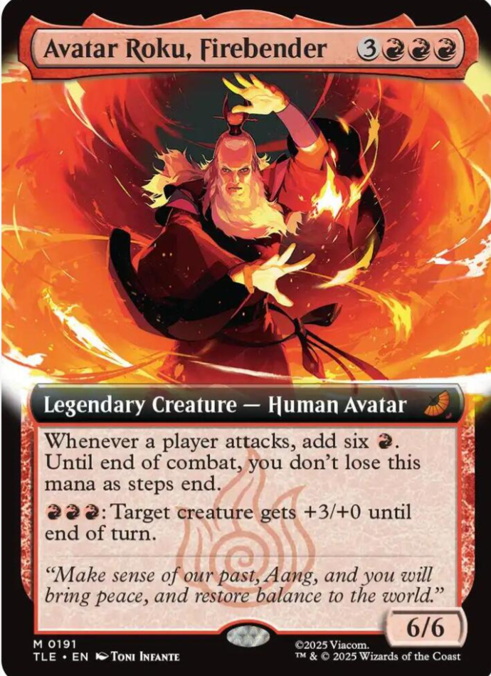 Avatar Roku, Firebender (Extended Art) - Avatar: The Last Airbender: Eternal-Legal (TLE)