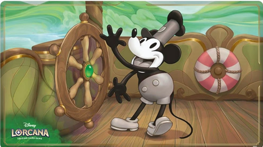 Playmat: Disney Lorcana- The First Chapter- Steamboat Willie