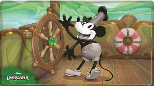 Playmat: Disney Lorcana- The First Chapter- Steamboat Willie