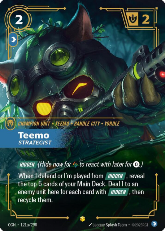 Teemo - Strategist (Alternate Art) - Origins (OGN)
