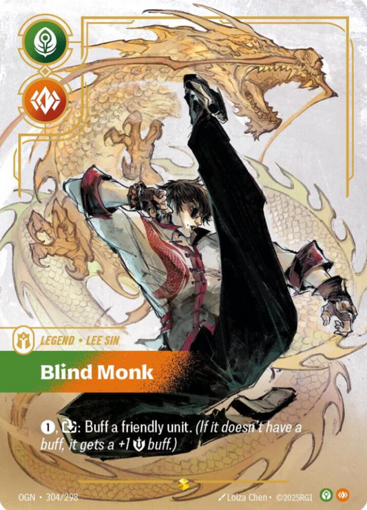 Lee Sin - Blind Monk (Overnumbered) - Origins (OGN)