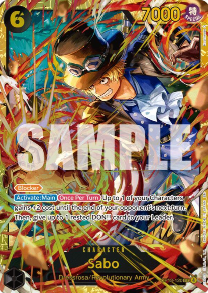 Sabo (120) - Carrying On His Will (OP13)