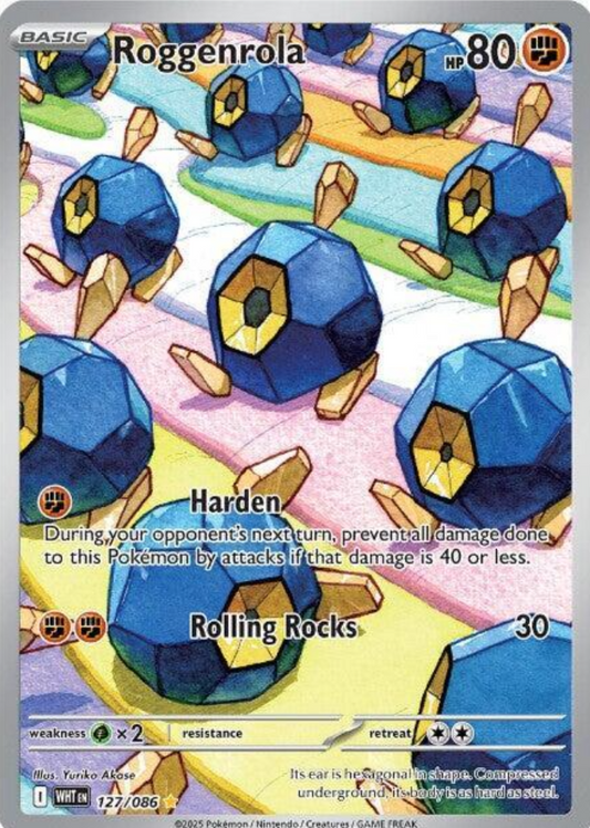 Roggenrola - 127/086 - SV: White Flare (WHT)