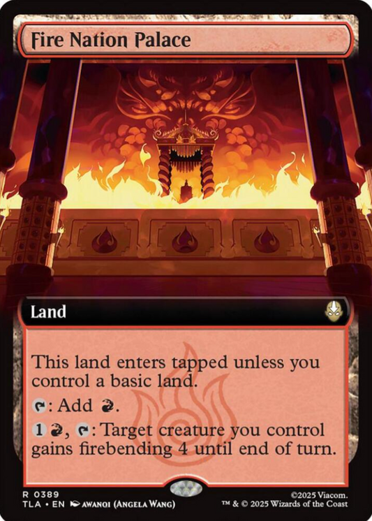 Fire Nation Palace (Extended Art) - Avatar: The Last Airbender (TLA)