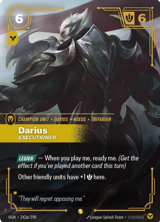 Darius - Executioner (Alternate Art) - Origins (OGN)