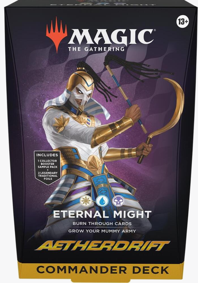 Aetherdrift Commander Deck - Eternal Might - Commander: Aetherdrift (DRC)