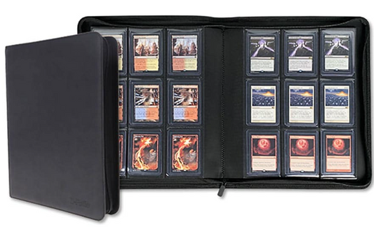 Z-FOLIO FOR TOPLOADERS 9-POCKET LX BLACK (1-ZF9LX-TLCH-S-BLK)