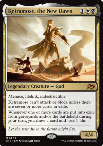 Ketramose, the New Dawn - Aetherdrift (DFT)