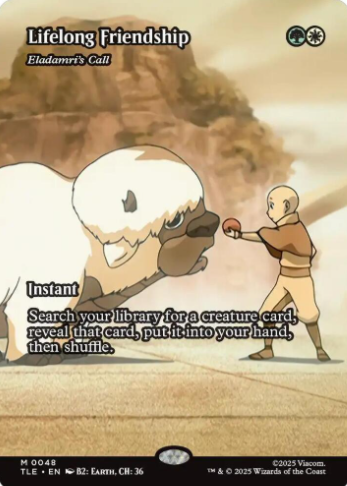 Lifelong Friendship - Eladamri's Call (Borderless) - Avatar: The Last Airbender: Eternal-Legal (TLE)