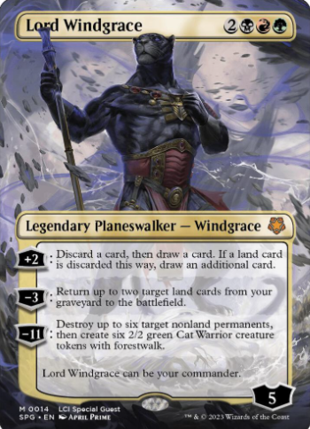 Lord Windgrace (Borderless) - Special Guests (SPG)