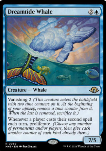 Dreamtide Whale - Modern Horizons 3 (MH3)