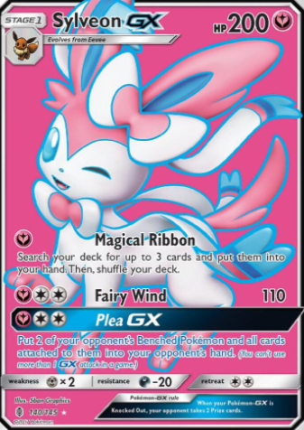 Sylveon GX (Full Art) - SM - Guardians Rising (SM02)