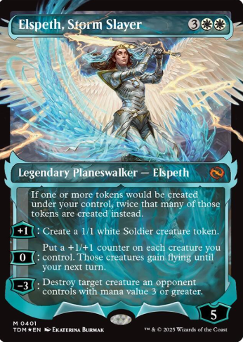 Elspeth, Storm Slayer (Showcase) - Tarkir: Dragonstorm (TDM)