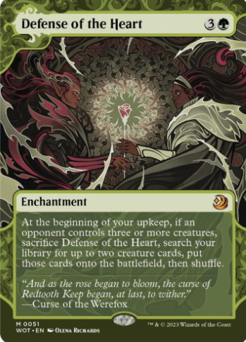Defense of the Heart - Wilds of Eldraine: Enchanting Tales (WOT)