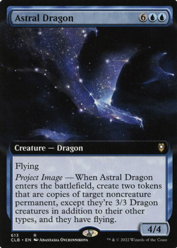 Astral Dragon (Extended Art) - Commander Legends: Battle for Baldur's Gate (CLB)