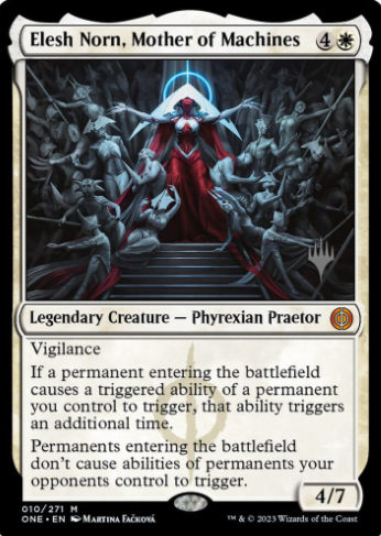 Elesh Norn, Mother of Machines - Promo Pack: Phyrexia: All Will Be One (PPONE)