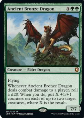 Ancient Bronze Dragon - Commander Legends: Battle for Baldur's Gate (CLB)