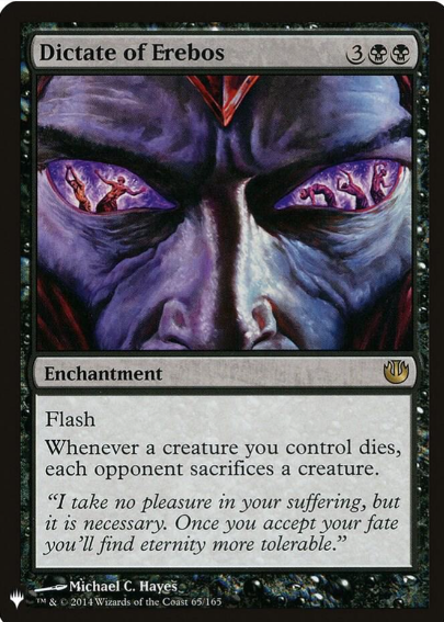 Dictate of Erebos - The List Reprints (LIST)