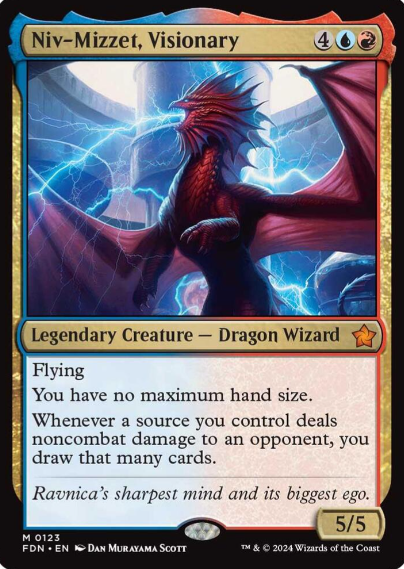 Niv-Mizzet, Visionary - Foundations (FDN)