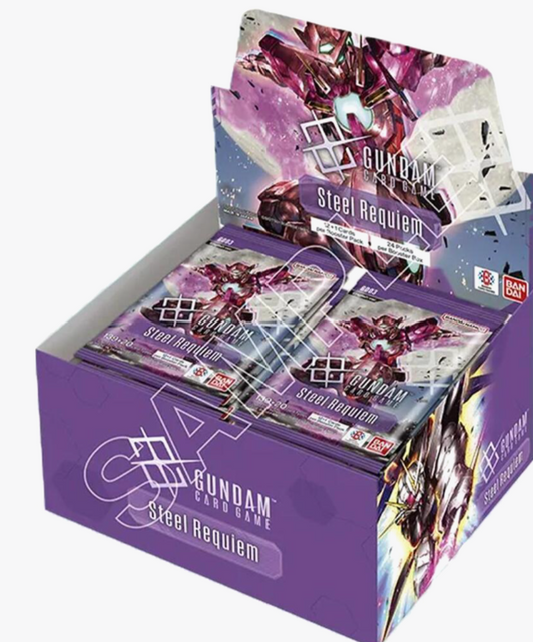 Gundam Card Game-Steel Requiem Booster Box (GD03)