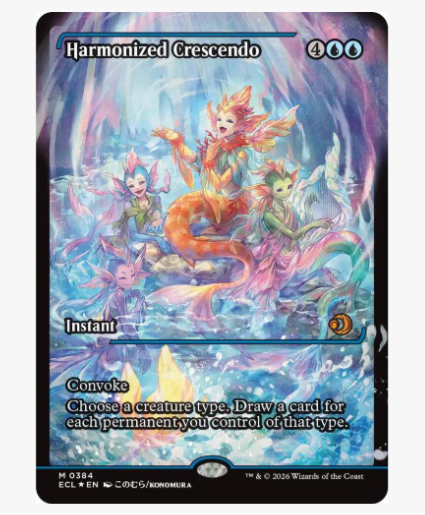 Harmonized Crescendo (0384) (Showcase) - Lorwyn Eclipsed (ECL)