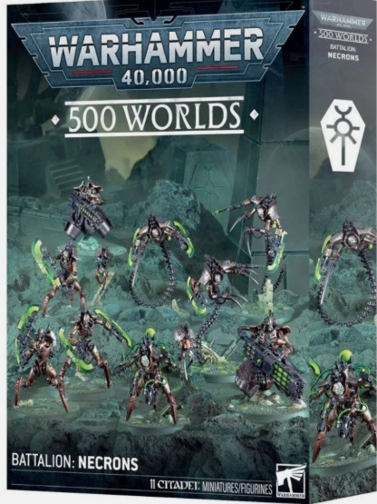 500 Worlds Battalion: Necrons