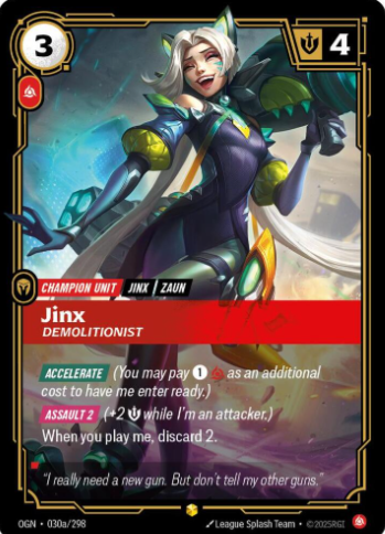 Jinx - Demolitionist (Alternate Art) - Origins (OGN)