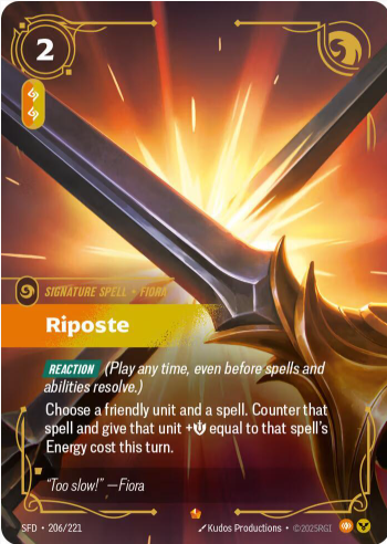 Riposte - Spiritforged (SFD)