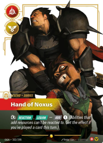 Darius - Hand of Noxus (Overnumbered) - Origins (OGN)