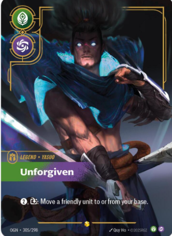 Yasuo - Unforgiven (Overnumbered) - Origins (OGN)