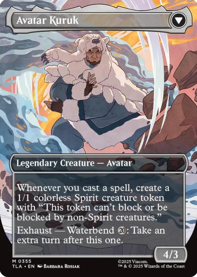 The Legend of Kuruk (Borderless) - Avatar: The Last Airbender (TLA)