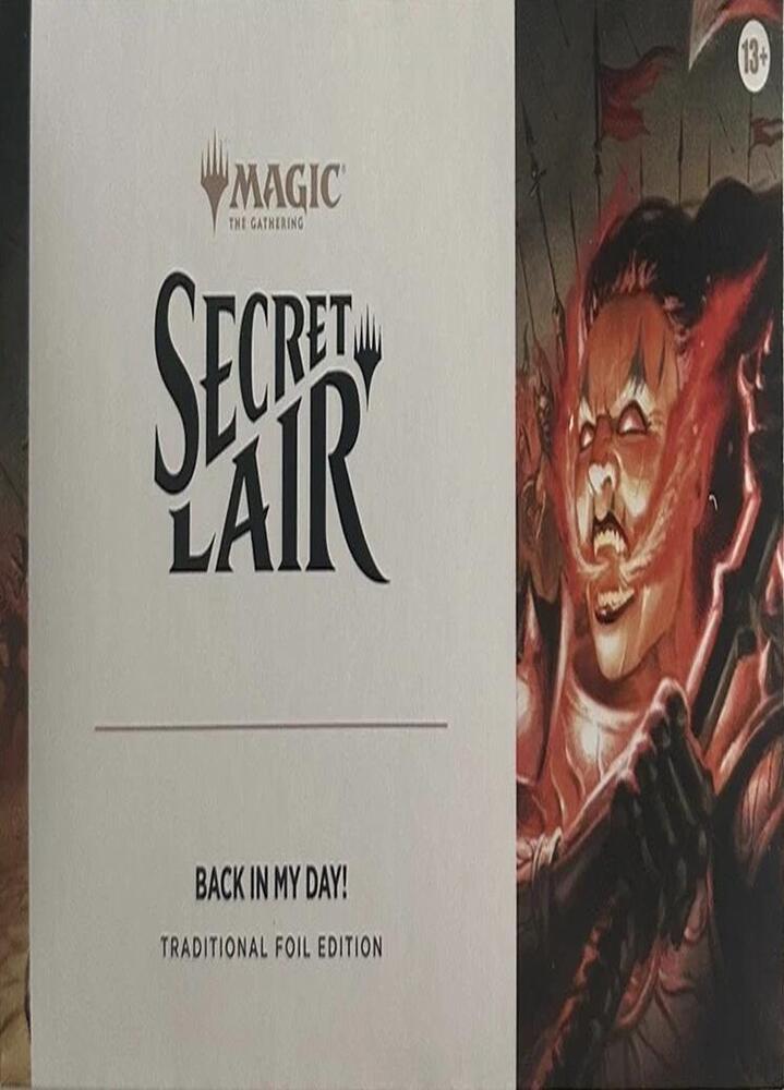 Secret Lair Drop: Back in My Day! - Traditional Foil Edition - Secret Lair Drop Series (SLD)