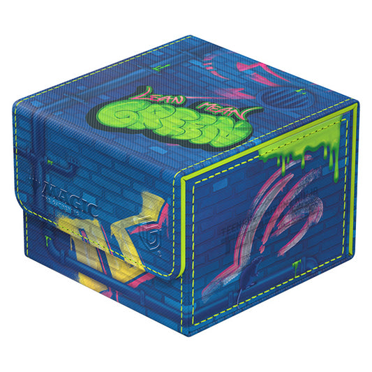 Deck Case: Sidewinder 133+ Xenoskin MTG- Teenage Mutant Ninja Turtles- Sewer Walls