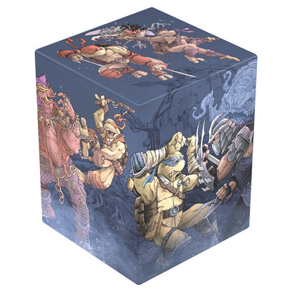 Deck Box: Boulder: Return To Earth: 100+: Magic the Gathering: Teenage Mutant Ninja Turtles: Technodrome Battle
