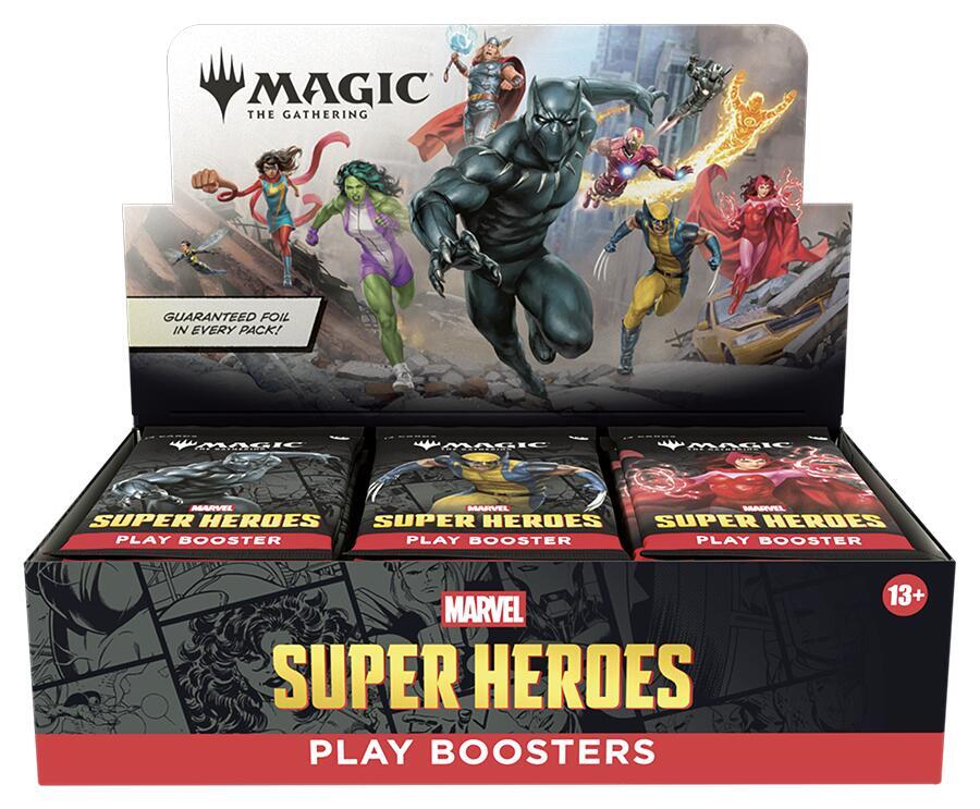 Marvel Super Heroes - Play Booster Display (MSH)
