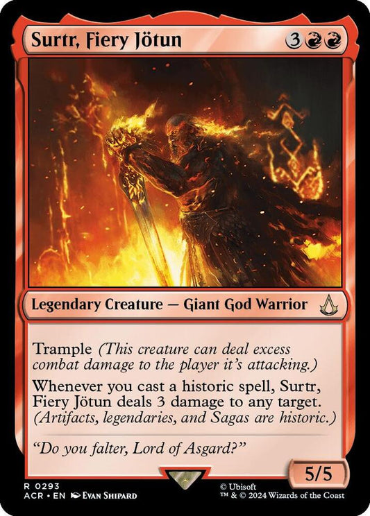 Surtr, Fiery Jötun - Universes Beyond: Assassin's Creed (ACR)