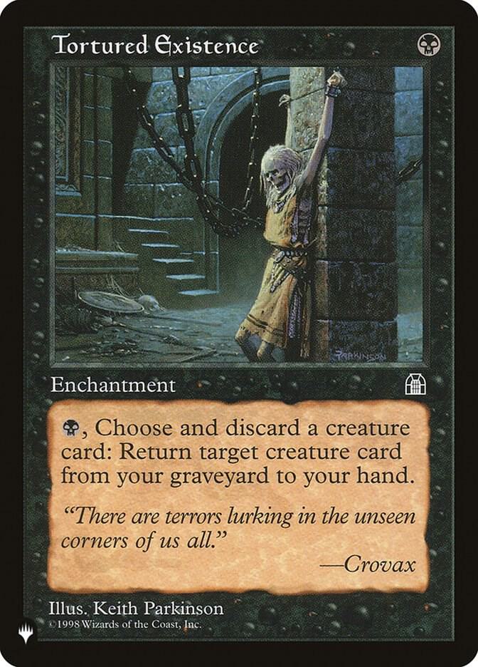 Tortured Existence - The List Reprints (LIST)