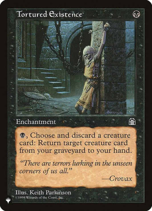 Tortured Existence - The List Reprints (LIST)