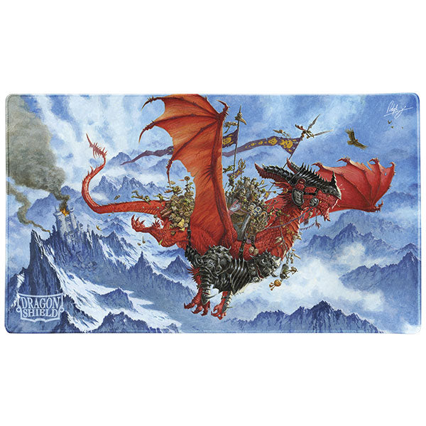 Dragon Shield: Playmat w/ Tube- 'Signature Series- The Raid' Art, Limited Edition