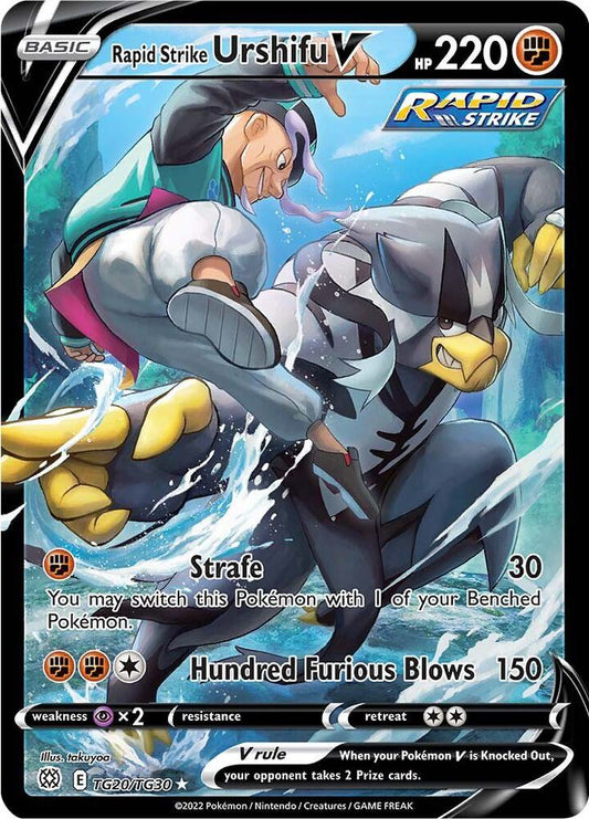 Rapid Strike Urshifu V - SWSH09: Brilliant Stars Trainer Gallery (SWSH09:TG)