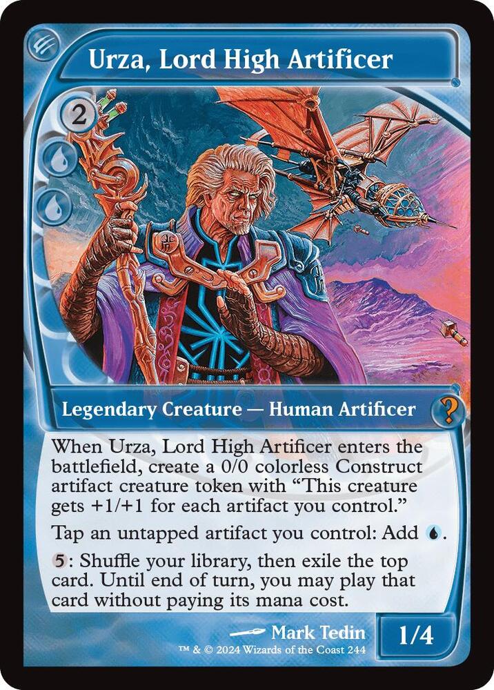 Urza, Lord High Artificer (Future Sight) - Mystery Booster 2 (MB2)
