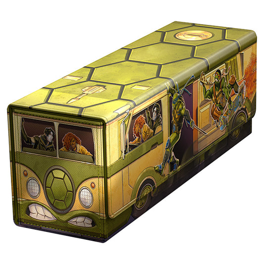 Deck Case: Arkhive 400+ Standard Size Xenoskin MTG- Teenage Mutant Ninja Turtles- Turtles Van