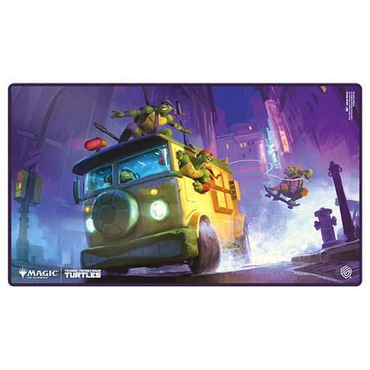 Playmat: MTG- Teenage Mutant Ninja Turtles-Turtle Van