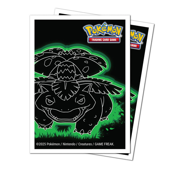 Deck Protectors: Pokemon Apex- Neon Kanto- Venusaur (105ct)
