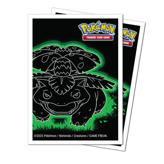 Deck Protectors: Pokemon Apex- Neon Kanto- Venusaur (105ct)