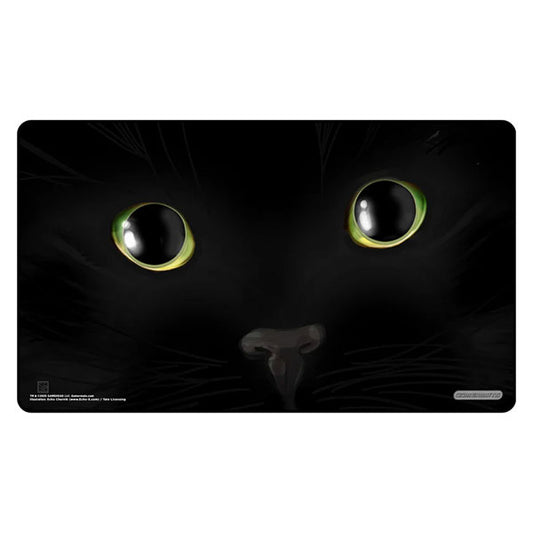 Playmat: Black Void Cat by Echo Chernik